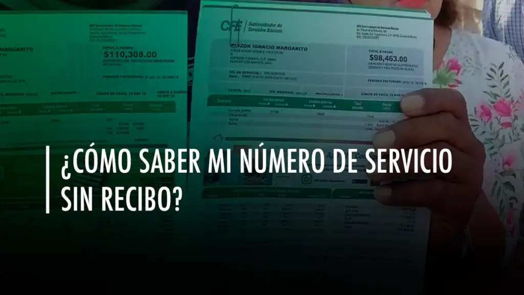 C Mo Saber Mi N Mero De Servicio Sin Recibo Recibo Cfe